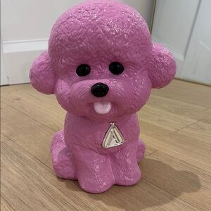 Aritzia Pink Bichon Figurine
